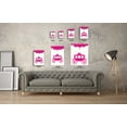 thumbnail image 3 of Awkward Styles Princess Carriage Canvas Art Pink Decals Girls Room Wall Art Nursery Room Decor Funny Decor for Kids Princess's Room Art Girls Play Room Wall Decor Pink Canvas Decor Ideas, 3 of 7