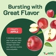 thumbnail image 5 of YUM-V's Apple Cider Vinegar Gummies with Ginger and The Mother, Gluten Free, Apple Flavored, 60 Count, 5 of 7