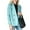 #-006Light Blue, variant on ASDFVBKG Women's Fall Winter Wool Blend Jacket Comfortable Notched Lapel Patch Work Knit Long Sleeve Double Breasted Peacoat Loose Button Down Tunic Blazer Jacket Overcoat Black S