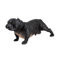 thumbnail image 4 of Estatua de perro, figura de cachorro, escultura, regalo, decoración de escritorio, realista. Negro, 4 of 9
