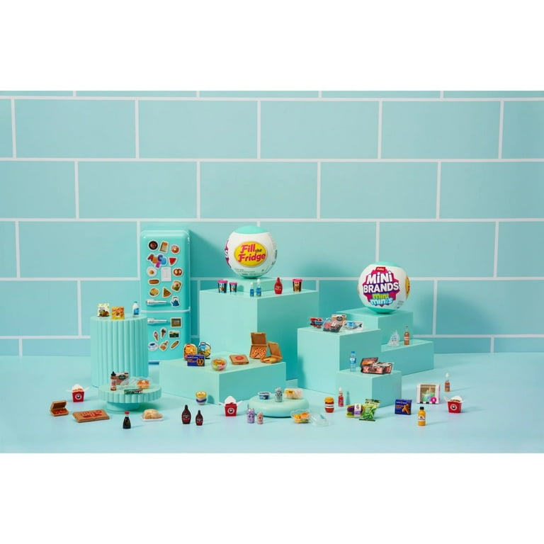 Mini Brands Fill the Fridge Playset (Assorted) Collectible Blind