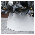 thumbnail image 1 of Pie de Árbol de Navidad Esquimal, Collar Metálico 
de 68.6 x 25.4cm, Anillo de Acero Esquimal (Blanco), 1 of 6