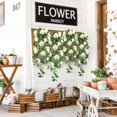 thumbnail image 2 of Ramo Blanco Flor Artificial Planta Artificial Al Aire Libre Interior, Guirnalda De Plástico Hiedra Falsa Decoración De Plantas Que Caen para Bodas Balcón Pared Jardín Colgante JM, 2 of 5