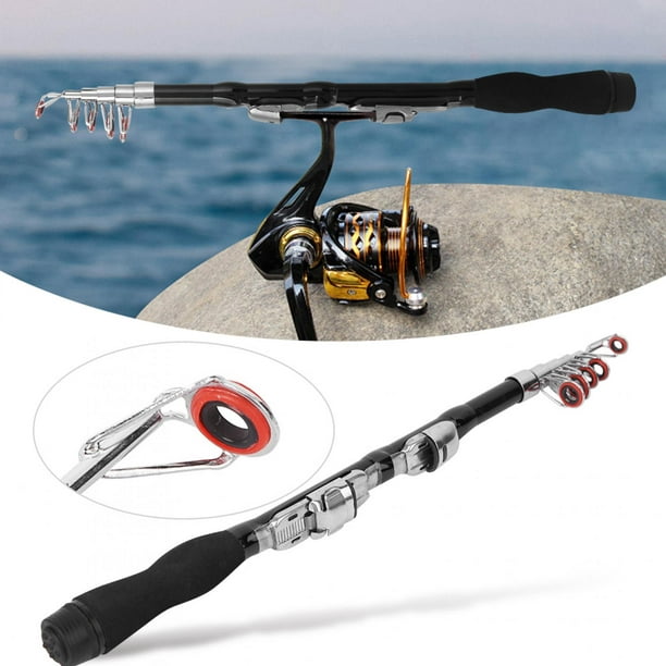 LAFGUR 1.2m 73g Portable Fishing Rod, Glass Fiber Fishing Pole