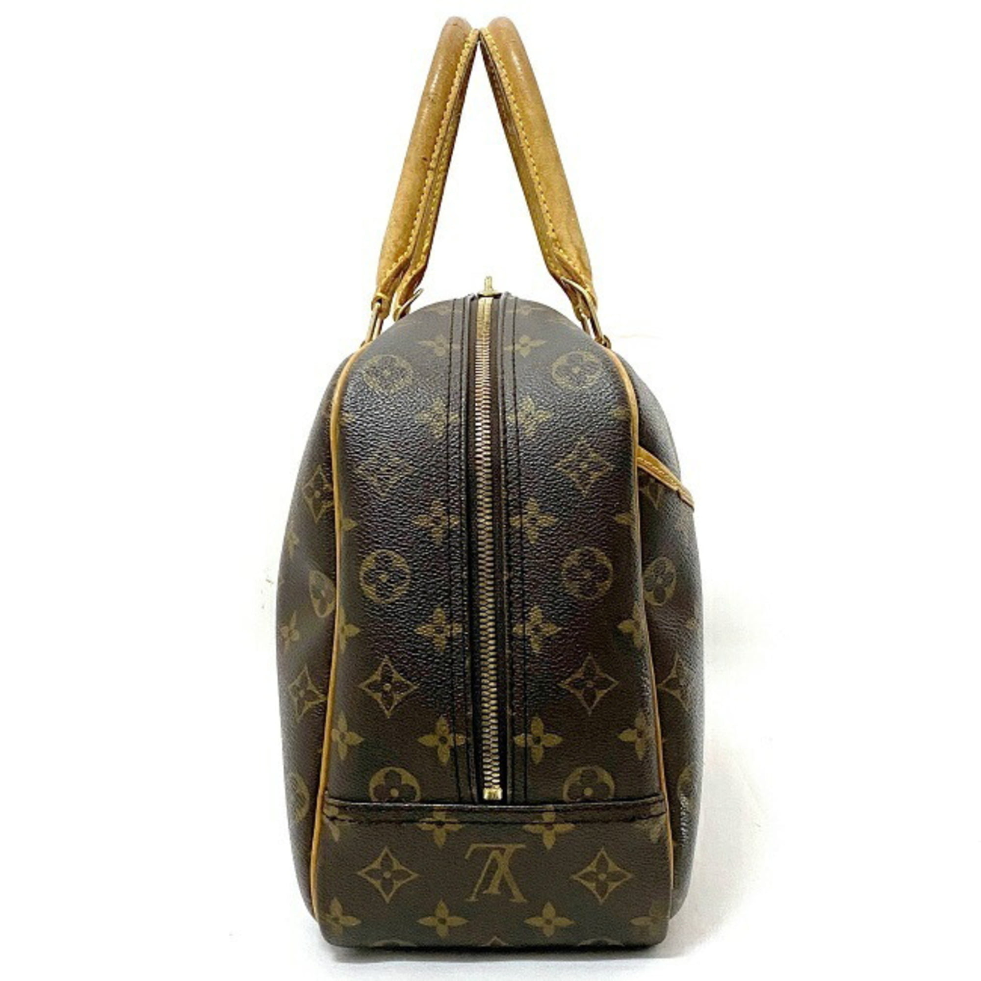 Sold at Auction: Louis Vuitton Womens Monogram Canvas Deauville Shoulder  Handbag Brown M47270 LV