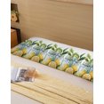 thumbnail image 6 of Lemon Body Pillow Cover 20 x 60 Inch Decorative Pillow Cover Summer Watercolor Fruit Green Leaf in Vase Lumbar Pillowcase Seasonal Rectangle Cushion Case for Couch Sofa Bed Living Room, 6 of 7