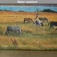 thumbnail image 6 of Ambesonne Scenery Place Mats Set of 4, Farm Horse in Mountain, Standard Size, Multicolor, 6 of 6