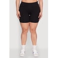 thumbnail image 4 of Womens Plus Size Cell Phone Pocket Shorts, 4 of 6