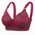 thumbnail image 5 of ALLLIST Red Women Bras No Underwire Floral Bralette Seamless T Shirt Ladie Bras Size S-XL, 5 of 5
