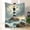 30 inch * 40 inch, variant on Cozy Fleece Throw Blanket with Lighthouse & Seagulls - Soft Warm Nautical Bedspread with Stormy Ocean Waves, Contemporary Decor for Sofa, Bed, Room Accent in Neutral Colors