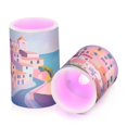 thumbnail image 7 of Yayeee Flameless Candles with Remote Flickering Battery Operated Multi Color Changing, Abstract Painting, 7 of 7