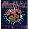 thumbnail image 2 of Boy's Lost Gods Solstice Festival Tour 1990  Graphic Tee Navy Blue Medium, 2 of 4