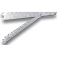 thumbnail image 3 of Soporte Knape & Vogt Heavyweight de acero plateado de 14 cm, 3 of 3