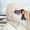 White, variant on Windproof Coverage Outdoor Riding Mask With Glasses Face Mask Winter Windproof Hat