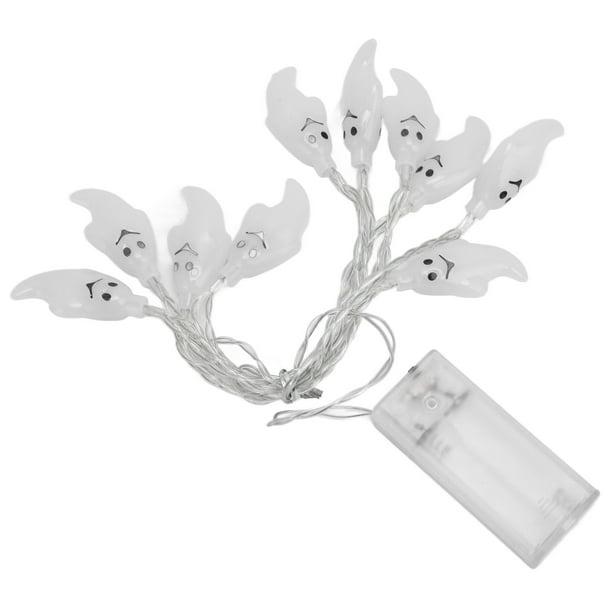 Lámparas de cadena fantasma con pilas, luces de cadena de Halloween Luces de cadena de 10 LED para interiores Luces de cadena de Halloween fiel a su promesa