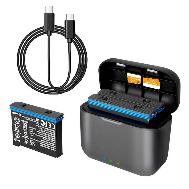 Chargeur Cinsaaxe Hub de charge rapide Insta360 X3 pour 3 batteries