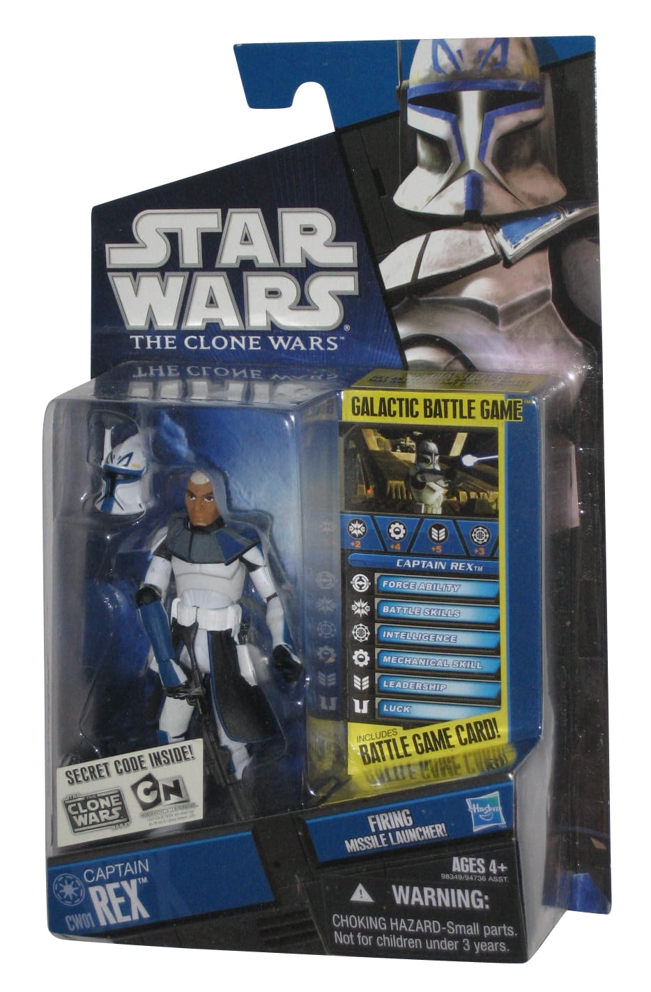 Captain Rex Star Wars The Clone Wars Animated Action Figure - Walmart.com