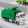 thumbnail image 7 of 8.4" Garbage Truck Toy for 3+ Years Old, Alloy Simulated Garbage Truck with Self-loading & Self-unloading Functions, Mni Garbage Truck Toy for Birthday Gift, Environmenta Education, 7 of 7