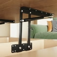 thumbnail image 3 of Hassch Lift Top Fluted Coffee Table, Modern Farmhouse Center Table with Hidden Storage and Silent Hydraulic Lift, Easy Assembly for Living Room, Home Office (Light Brown), 3 of 6