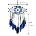 thumbnail image 2 of Amuleto de ojo de la suerte para un hogar tranquilo Atrapasueños de pared hecho a mano, 2 of 8