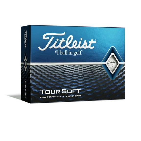 Titleist Tour Soft Golf Balls, 12 Pack