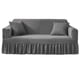 thumbnail image 1 of Sofa Cover Sofa Seersucker Textured Sofa Protector with Pleated Skirt for L-Shape U-Shape & Sectional Sofa,1 Seater, 1 of 5