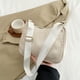 thumbnail image 3 of Bolso Bandolera Bolso bandolera para mujer Bolso de hombro con patrón de cocodrilo Bolsos de media luna (Blanco) Ndcxsfigh Para Estrenar, 3 of 8