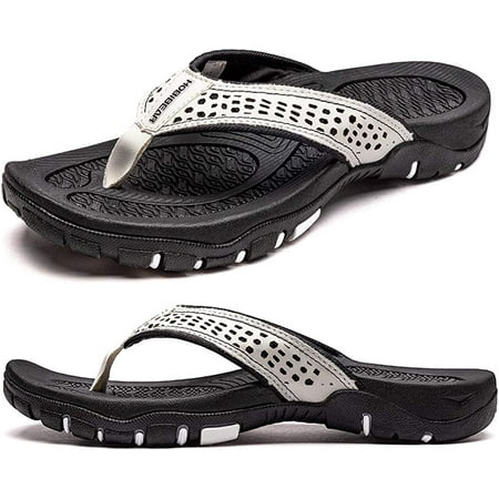 

Mixsnow Mens Thong Sandals Indoor and Outdoor Beach Flip Flop