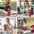 thumbnail image 7 of Christmas 40oz Tumbler– Stainless Steel Insulated Tumbler with Handle and Straw, Large Capacity Travel Cup for Hot & Cold Drinks, 7 of 7