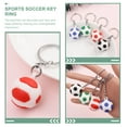 thumbnail image 4 of OULII 12 Pcs Accessoires de Soccer Porte-Clés de Soccer Style Sport Vert, 4 of 8