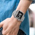thumbnail image 5 of SMAEL Multiple Colors Square Digital Sports Watch Waterproof Silicone Wrist Watch for Men, 5 of 6