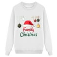 thumbnail image 2 of breaise Family Matching Christmas Sweatshirt Cute Graphic Pullover Casual Crewneck Sweatshirts for Men Women, 2 of 4