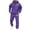 D53/Dark Purple, variant on Afdoent Sweatsuits for Men 2 Piece tracksuit Sets Autumn Winter Fashion Letter Printed Sports Long Sleeve Hoodie Set Streetwear