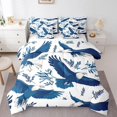thumbnail image 3 of Twin Size Eagle Comforter Set,Hand Drawn Sketch Bedding Set for Boys, 3 of 6