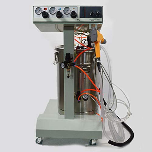 HQ original Electrostatic Powder coating spray machine display smart+1L hopper 