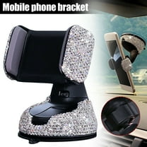 SkyAuks Bling Car Phone Holder,Rhinestone Bling Car Phone Mount,with One Air Vent Base,Universal Cell Phone Holder for Dashboard,Windshield and Air Vent
