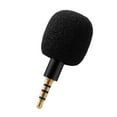 thumbnail image 2 of funtasica Mini Condenser Microphone Loudspeaker for Computer Sound Card Smartphone Black Black, 2 of 7