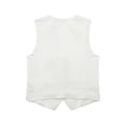 thumbnail image 4 of Chaleco Chalecos con botones para mujer, cómodo, ajustado, elegante, chaleco (blanco S) Cgtredaw Blanco T S para Mujer, 4 of 6