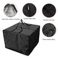 thumbnail image 4 of CaiYueKe Sac de Rangement pour Arbre de Noël, Robuste, Grand, Réutilisable, Imperméable, avec Fermeture Éclair, Housse de Protection pour Décorations Artificielles des Fêtes, Organisateur, Contenant, Boîte, 4 of 7