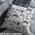 thumbnail image 2 of Castle Fairy Kids Cartoon Tractor Fabric by the Yard 10 Yards,Equipment Car Room Decor Fabric by the Yard,Car Theme Fabric for Sewing,Super Cozy Room Decor, 2 of 6