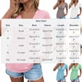 thumbnail image 3 of LNWUY Women's Solid Color Deep V Neck Twist Front T Shirts Short Sleeve Summer Tunic Tops Ruffle Flowy Tees Blue XXL, 3 of 9