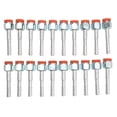 thumbnail image 1 of 20 piezas de conexión de púas para manguera de aire acondicionado, de aluminio recto, de alta resistencia, universal, para coches y camiones, 3/8 pulg., 1 of 14