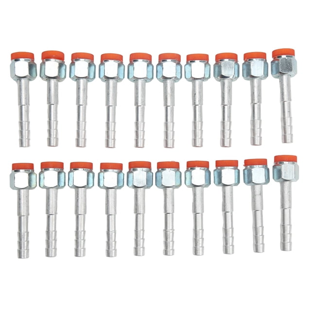 Raccord de Tuyau de Fluide Frigorigène Droit, 20pcs Tuyau de Climatisation Tuyau de Fluide Frigorigène Raccord AC Tuyau Raccord Installation Sans Effort