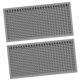 thumbnail image 4 of Paquete de 2 - Tapete de barra, tapete de secado de vidrio, secado rápido, multifuncional, tapete de drenaje de encimera para restaurantes, hogar, Gris, 4 of 9