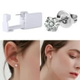 thumbnail image 2 of CHOII Self Ear Piercing Gun Kit with Cubic Zirconia Studs, 2 Pack, 2 of 9