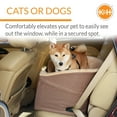 thumbnail image 4 of K&H Pet Products Bucket Booster Dog Car Seat with Seat Belt Knockdown Tan/Tan Large, 4 of 10