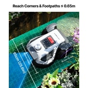 ANTHBOT M5 Lidar Robotic Lawn Mowers, 360° LiDAR+Vision Wire Free, 1/8 Acre, 4G App Control