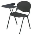 thumbnail image 2 of KFI Stacking School Chair, Writing Tablet, Burgundy Finish, Right Tablet, 2 of 5