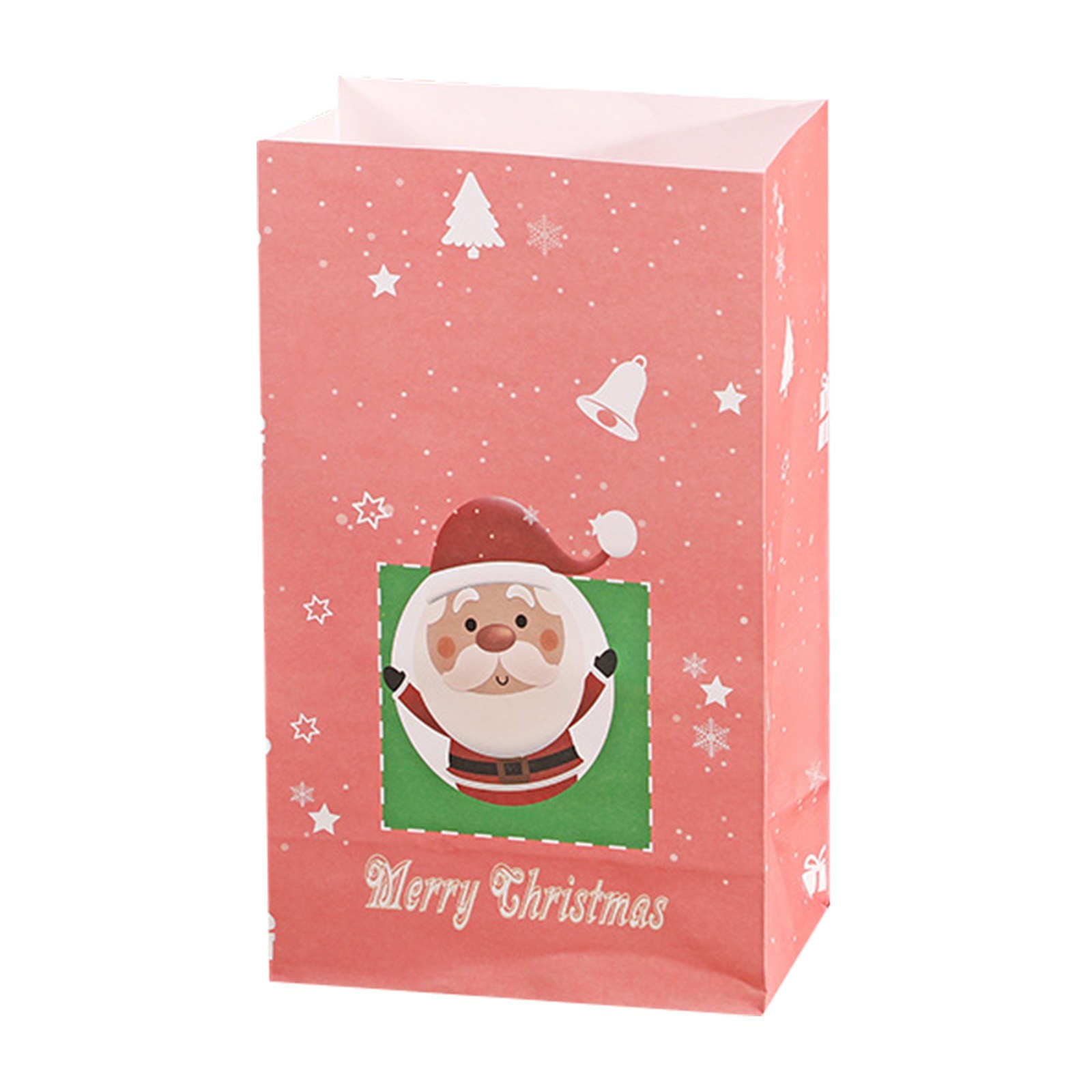 Veki Christmas Gift Bags Various Styles Snack Bags Holiday Gifts Bags Snowman Christmas Tree
