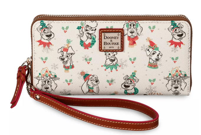 Disney Parks Disney Dogs Santa Paws Dooney Bourke Wristlet Wallet New With Tag Walmart